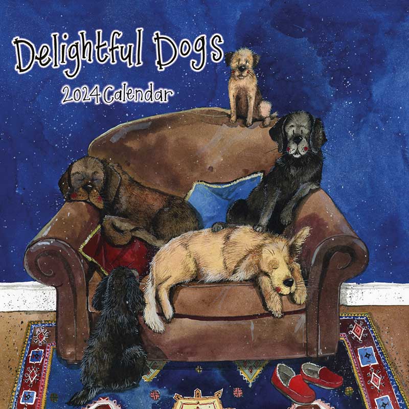 Delightful Dogs 2024 Calendar