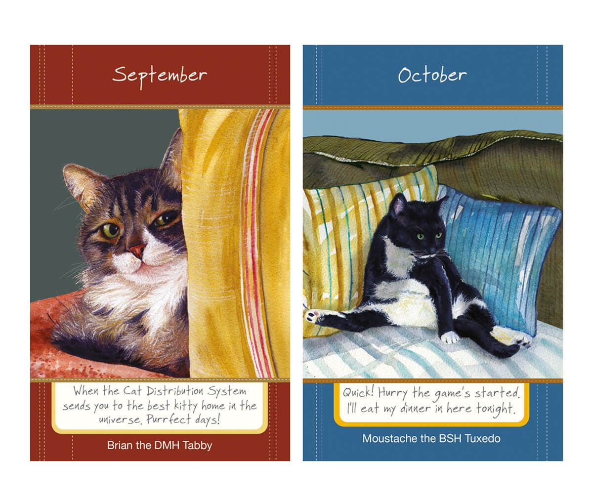 Magnificent Moggies 2027 Diary - by Little Dog Laughed