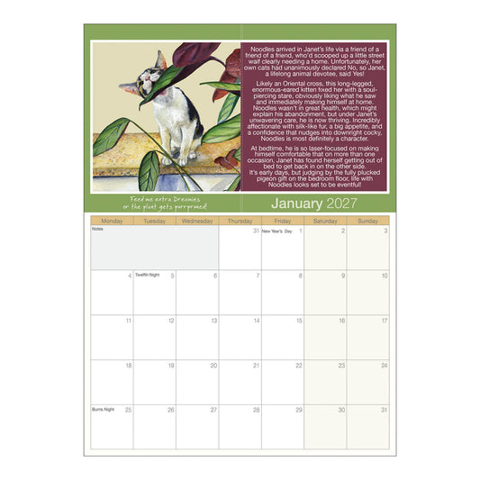 Magnificent Moggies 2027 Calendar - by Little Dog Laughed