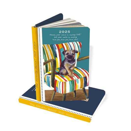 Scruffy Mutt 2025 Diary - by Little Dog Laughed