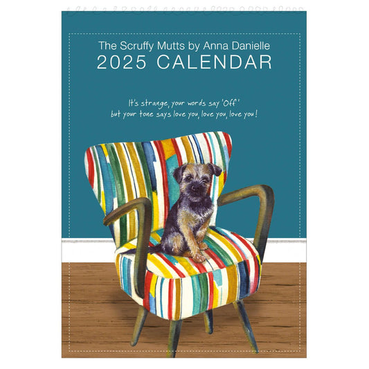 Scruffy Mutts 2025 Calendar - by Little Dog Laughed