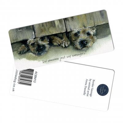 Border Terriers Bookmark