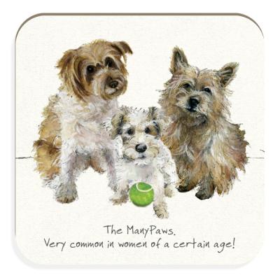 Terrier Dogs Coaster - Many Paws