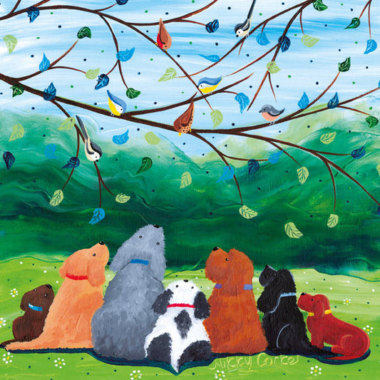 Telling Tales Dogs Greeting Card - Eco Friendly Co.