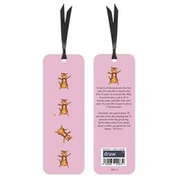 Cat Bookmark - Pink