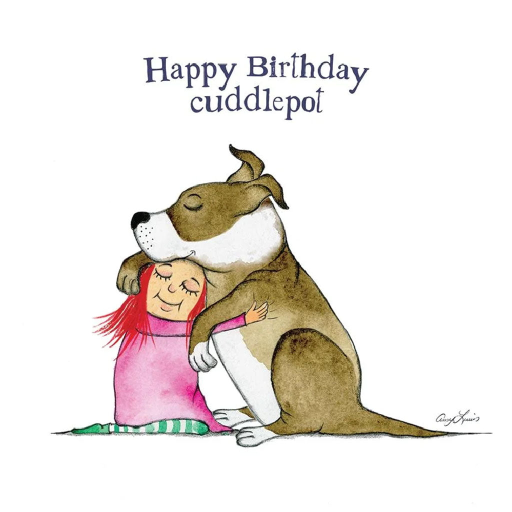 Happy Birthday Cuddlepot Birthday Card