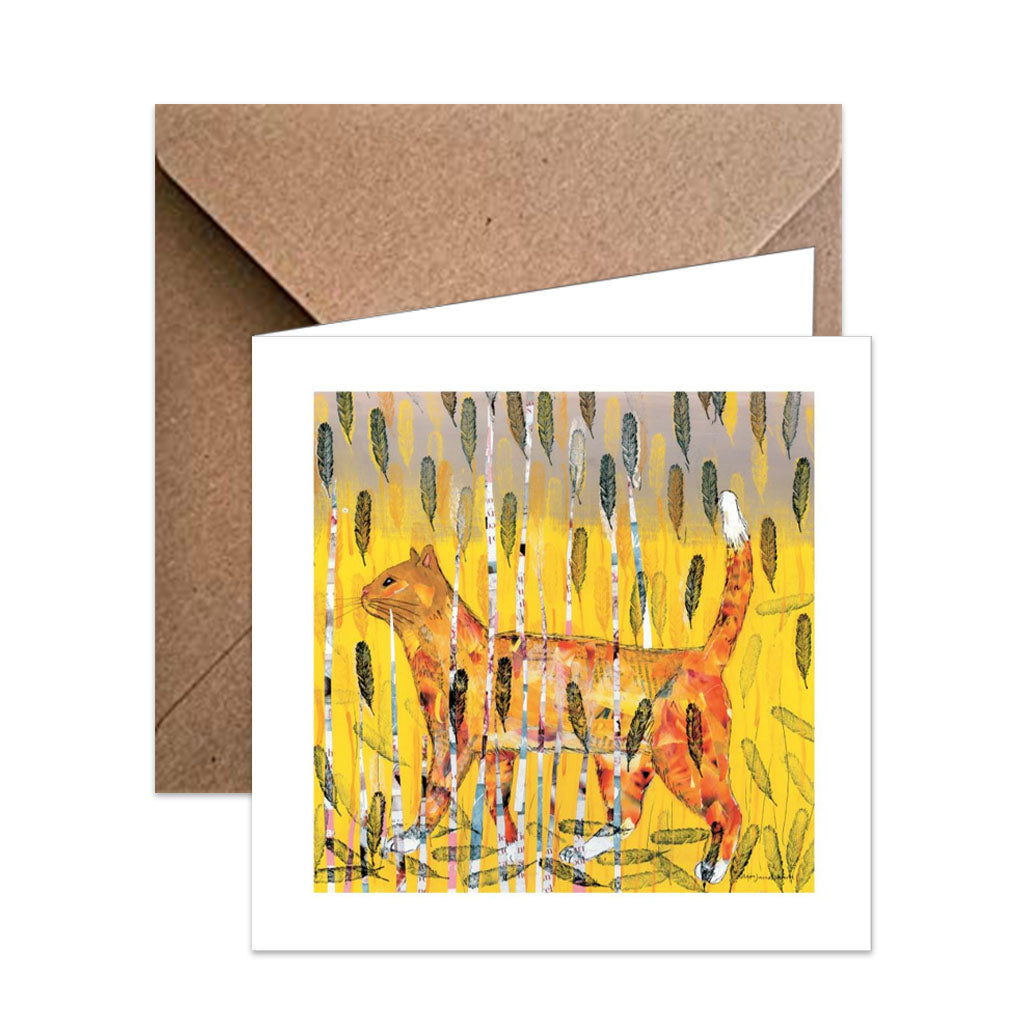 Ginger Cat Greeting Card - Eco Friendly Co.