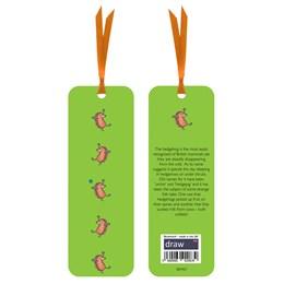 Hedgehog Bookmark - Green