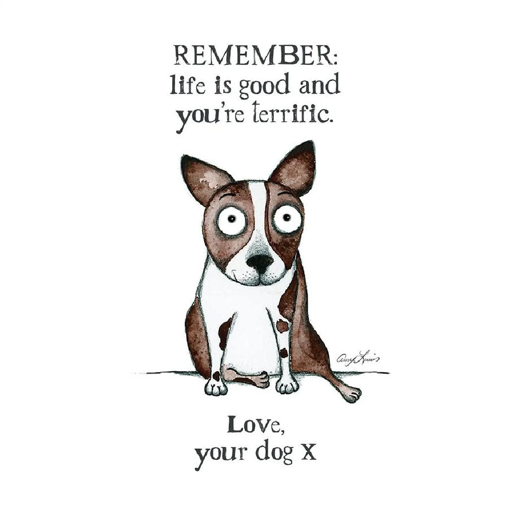 Remember Life Is Good Greeting Card